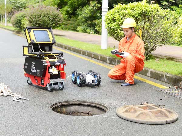 东西湖管道机器人检测